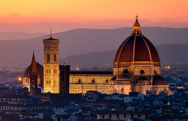 کلیسای سانتا ماریا دل فیوره فلورانس  Florence Duomo Santa Maria del Fiore